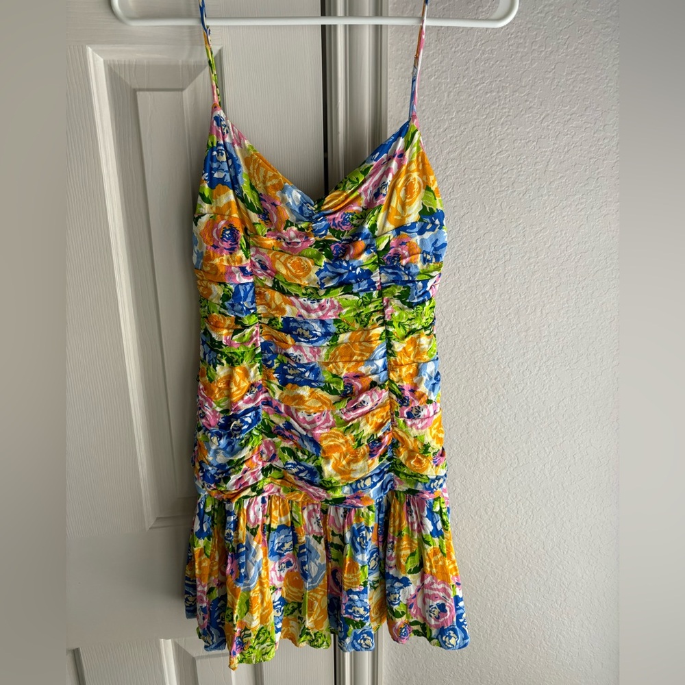 Zara floral dress